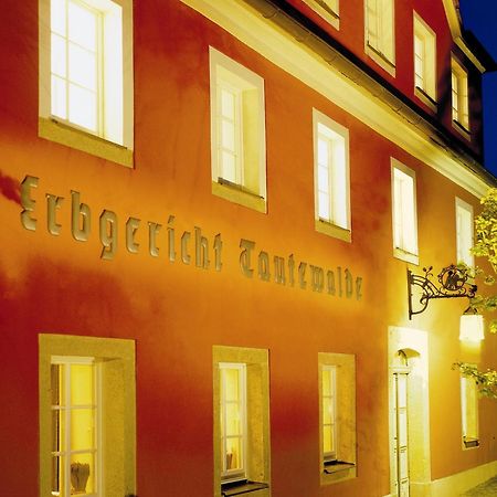 Landidyll Hotel Erbgericht Tautewalde Wilthen Luaran gambar