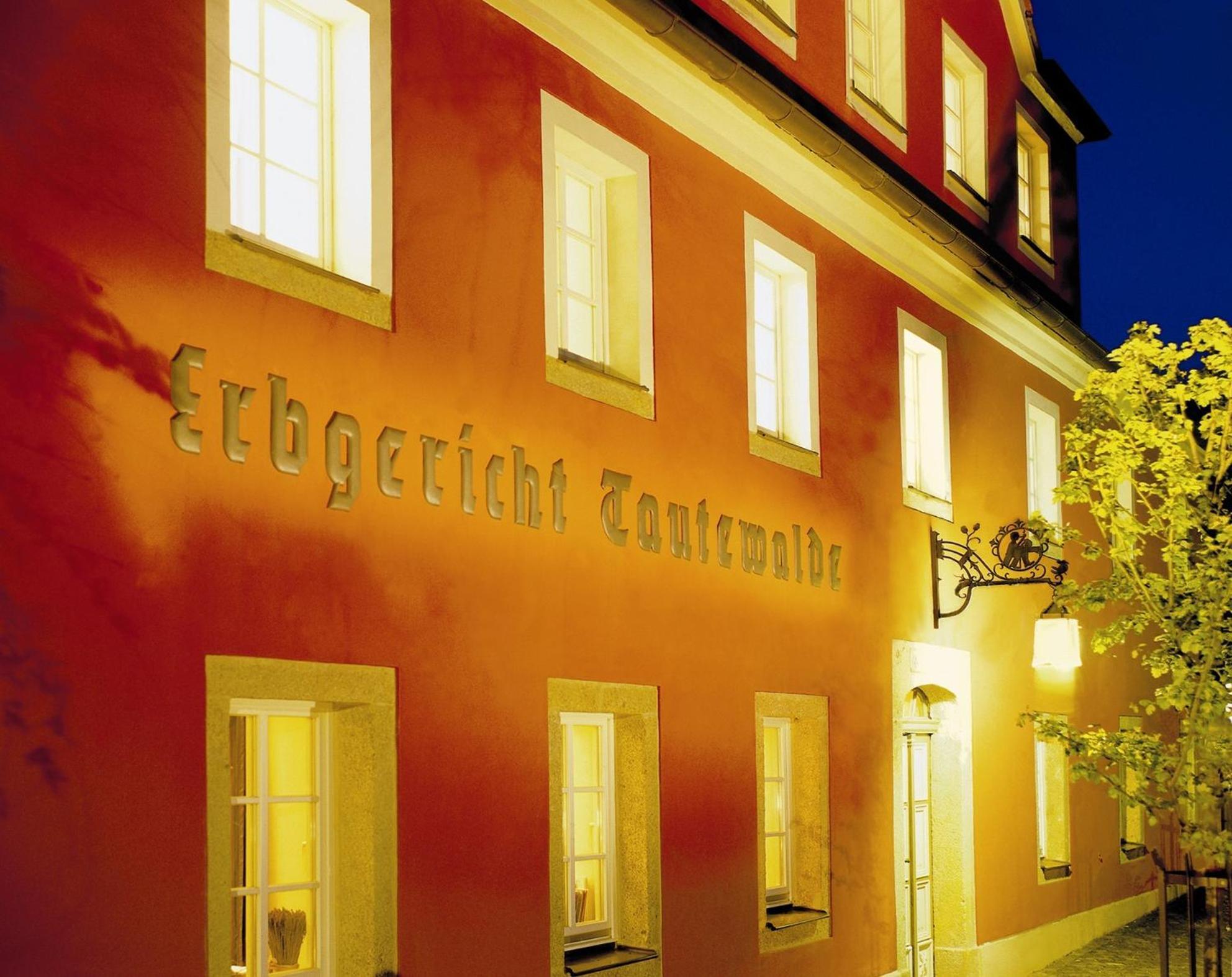 Landidyll Hotel Erbgericht Tautewalde Wilthen Luaran gambar